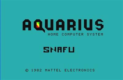 Snafu - Screenshot - Game Title Image