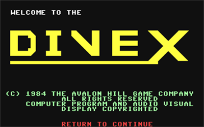 Divex - Screenshot - Game Title Image