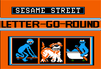 Sesame Street: Letter-Go-Round - Screenshot - Game Title Image