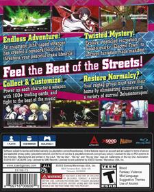 Akiba's Beat - Box - Back Image