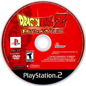 Dragon Ball Z: Budokai - Disc Image