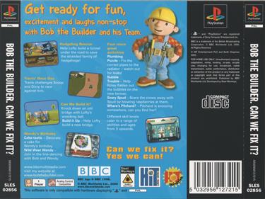 Bob the Builder: Can We Fix It? - Box - Back Image