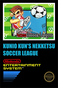 Kunio-kun no Nekketsu Soccer League - Fanart - Box - Front Image