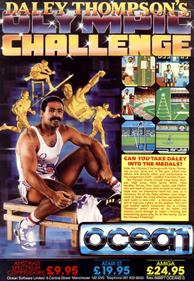 Daley Thompson's Olympic Challenge - Advertisement Flyer - Front Image