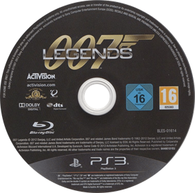 007 Legends - Disc Image