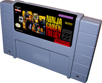 Ninja Gaiden Trilogy - Cart - 3D Image