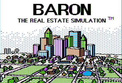 Baron: The Real Estate Simulation - Screenshot - Game Title Image