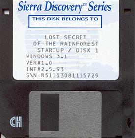 Lost Secret of the Rainforest - Disc Image