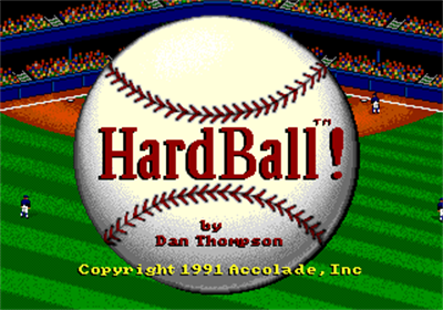 HardBall! - Screenshot - Game Title Image
