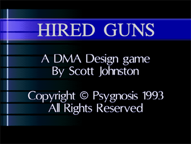 Hired Guns - Screenshot - Game Title Image