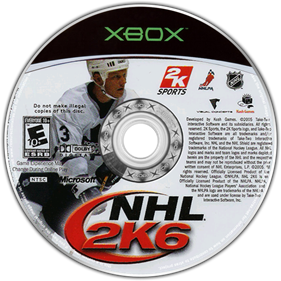 NHL 2K6 - Disc Image