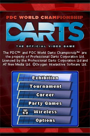 PDC World Championship Darts - Screenshot - Game Title Image