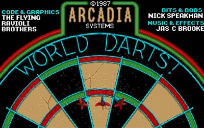 World Darts - Screenshot - Game Title Image