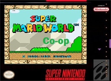 Super Mario World Co-op - Fanart - Box - Front
