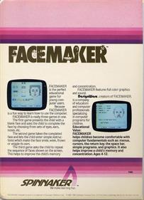 FaceMaker - Box - Back Image