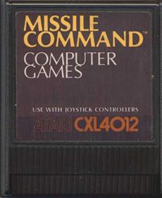 Missile Command - Cart - Front Image