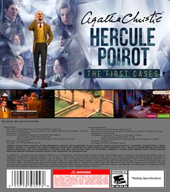 Agatha Christie: Hercule Poirot: The First Cases - Box - Back Image