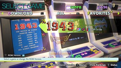 Capcom Arcade Stadium - Screenshot - Game Select Image