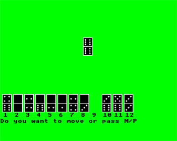 Dominoes (Garland Computing) - Screenshot - Gameplay Image