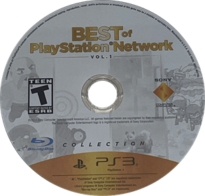 Best of PlayStation Network Vol. 1 - Disc Image