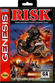 Risk: Parker Brothers' World Conquest Game - Box - Front - Reconstructed Image