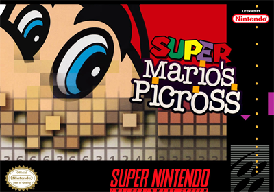 Mario no Super Picross - Fanart - Box - Front