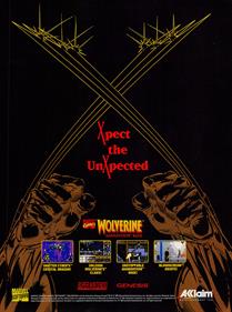 Wolverine: Adamantium Rage - Advertisement Flyer - Front Image