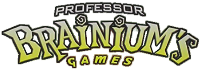 Professor Brainium's Games - Clear Logo Image