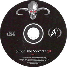 Simon the Sorcerer 3D - Disc Image