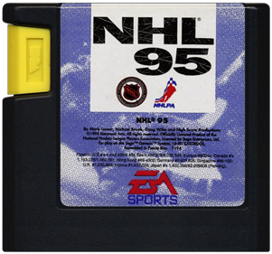 NHL 95 - Cart - Front Image