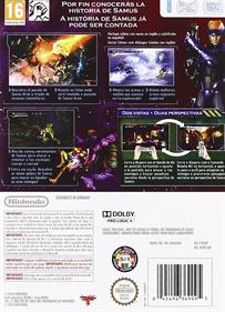 Metroid: Other M - Box - Back Image