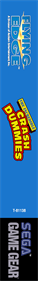The Incredible Crash Dummies - Box - Spine Image
