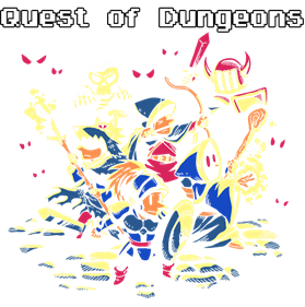 Quest of Dungeons - Clear Logo Image