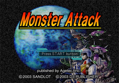Monster Attack - Screenshot - Game Title Image