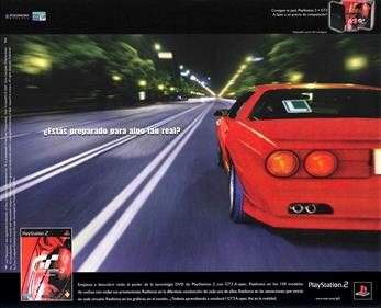Gran Turismo 3: A-Spec - Advertisement Flyer - Front Image
