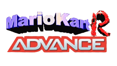 Mario Kart R Advance - Clear Logo Image