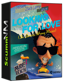 Leisure Suit Larry Goes Looking for Love (in Several Wrong Places) - Box - 3D Image