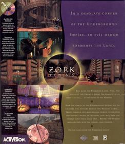 Zork Nemesis: The Forbidden Lands - Box - Back Image