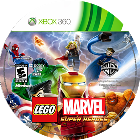 LEGO Marvel Super Heroes - Fanart - Disc Image