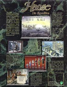 Hanse: Die Expedition - Box - Back Image