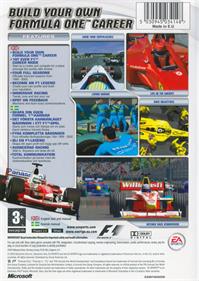 F1 Career Challenge  - Box - Back Image