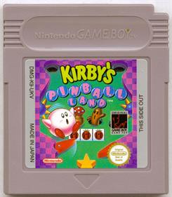 Kirby's Pinball Land - Cart - Front Image