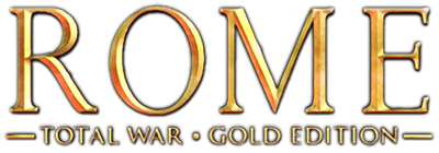 Rome: Total War: Gold - Clear Logo Image