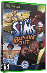 The Sims: Bustin' Out - Box - 3D Image