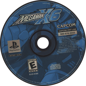 Mega Man X6 - Disc Image