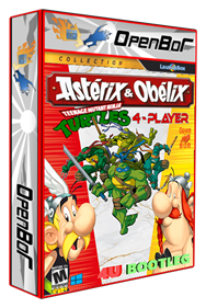 Asterix & Obelix Bootleg 4PLAYERS - Box - 3D Image
