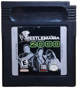 WWF Wrestlemania 2000 - Cart - Front Image