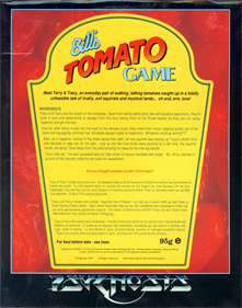 Bill's Tomato Game - Box - Back Image