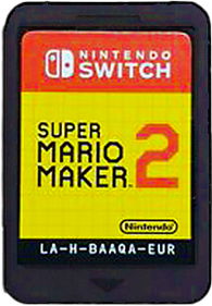 Super Mario Maker 2 - Cart - Front Image