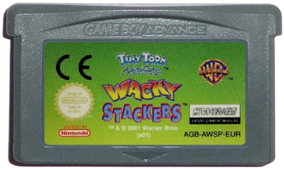 Tiny Toon Adventures: Wacky Stackers - Cart - Front Image